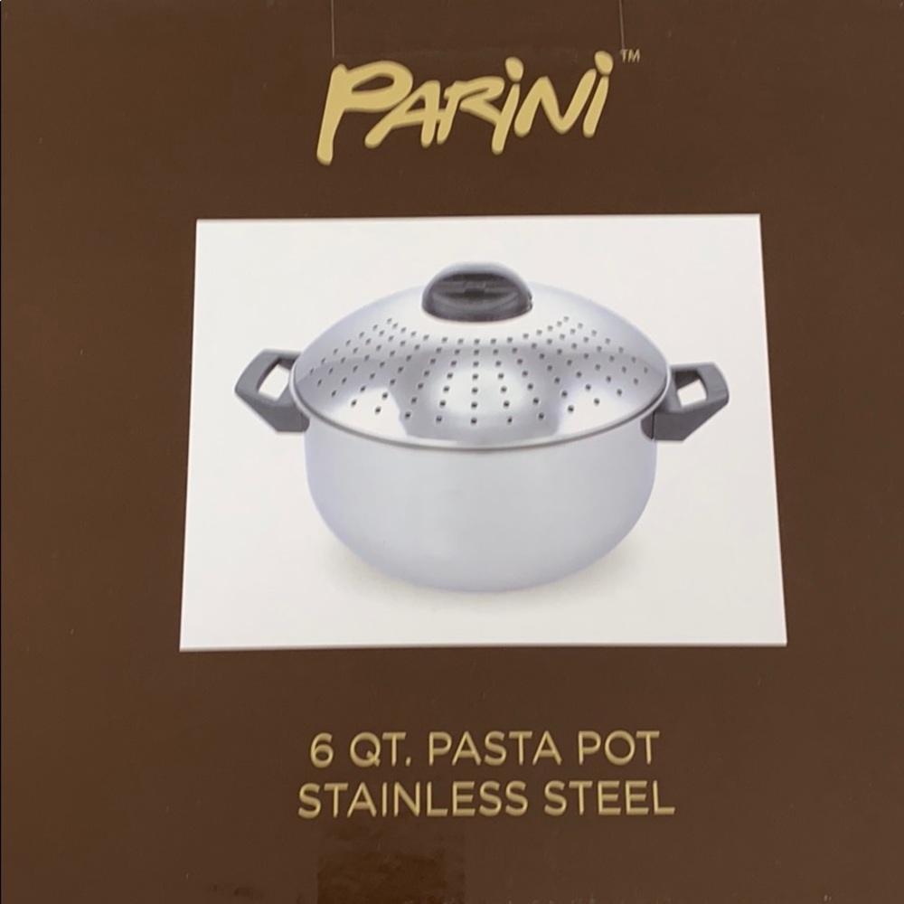 6 QT. Pasta pot stainless steel